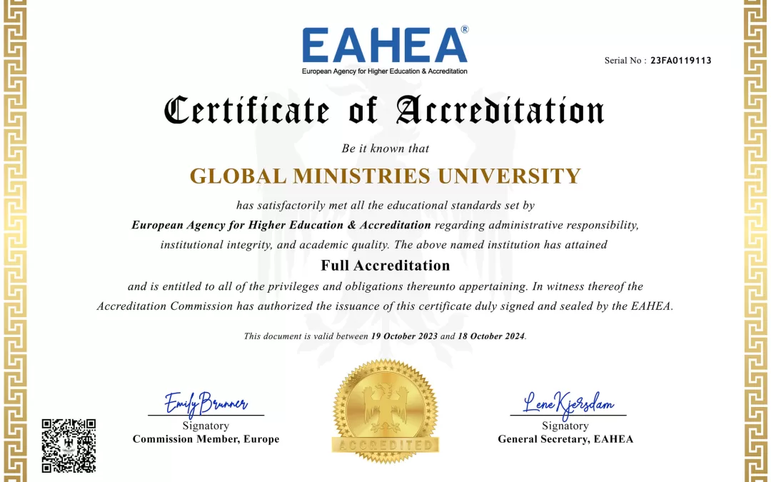 GMU Receives Full Accreditation from EAHEA